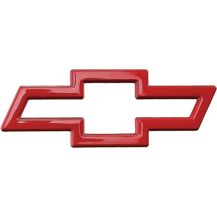 EM21669C 1993-05 Chevrolet, Bow Tie Emblem, Camaro, Corvette, Impala, Monte Carlo, Lumina, Red