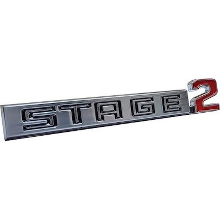 EM6530S 1970-72 Buick GS, Front Fender Emblem; Stage 2