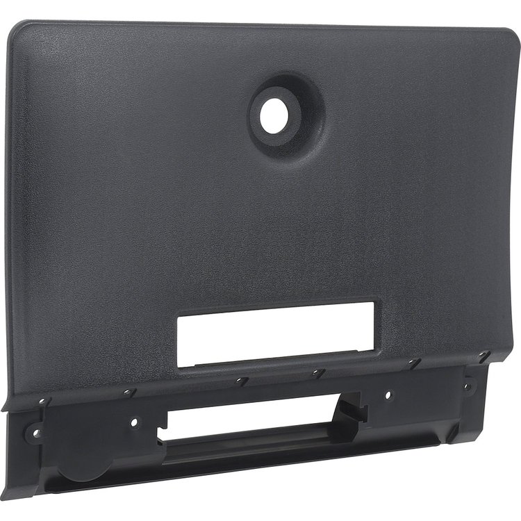 F10066 1970-81 Firebird, Trans Am; Glove Box Door Cover; With AC; Plastic Cover Only; Without Steel Door; Without Vent Deflector