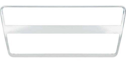 F12318 1964-88 GM; Brake Pedal Pad Trim Plate; Automatic Trans; Stainless