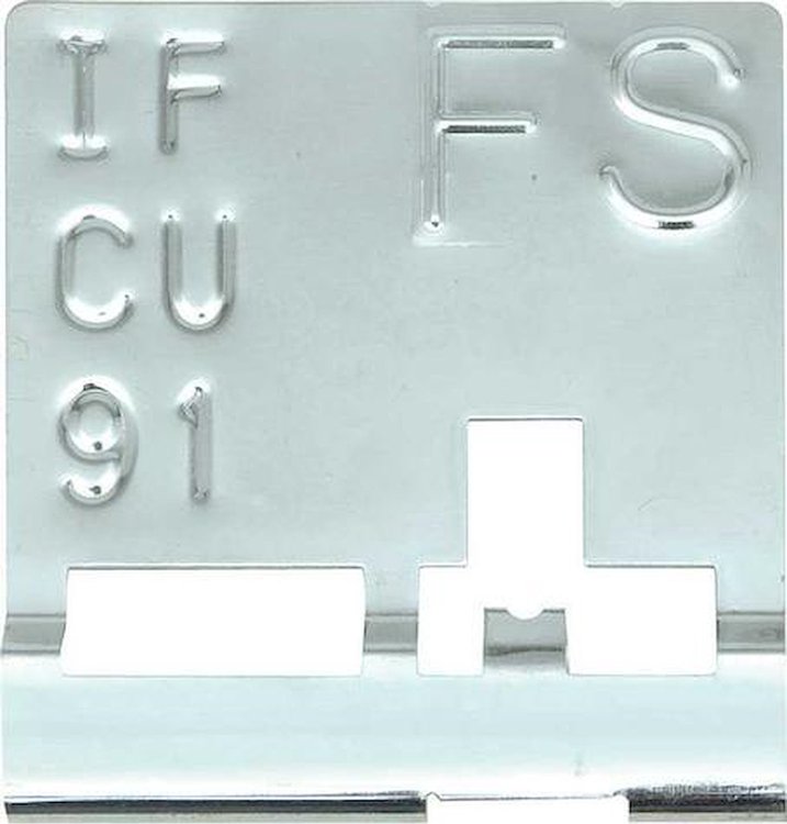 F12324 1971 Firebird Trans Am; Radiator Tag; 455 HO; Automatic Trans; Code FS; IF CU 91