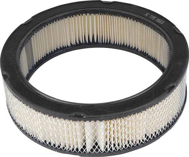 F12341 1967-76 Pontiac Firebird, Trans Am; Air Filter; For Lower Pan; Ram Air