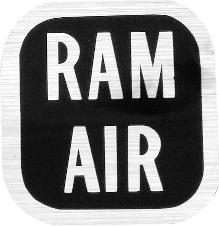 F12356 1969 Pontiac Firebird, Trans Am; Ram Air Decal