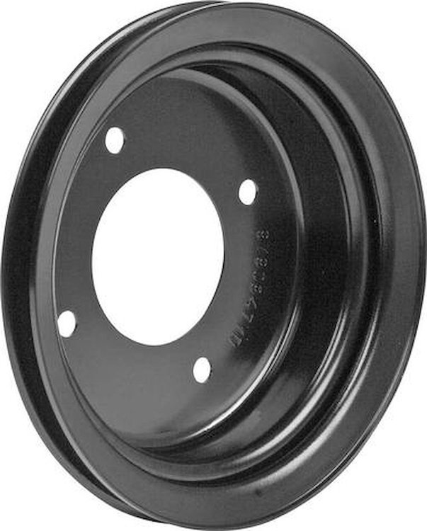 F12364 1969-70 Firebird, Trans Am, GTO Lemans, Tempest; Crankshaft Pulley; With Ram Air; 1-Groove; Without PS, AC; 7-1/4 in. Dia