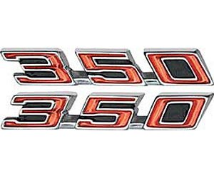 F1252 Hood Emblems for 1968-1969 Pontiac Firebird 350