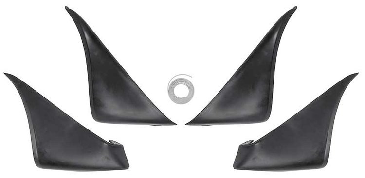 F15527 Side Spoiler Kit 1979-81 Pontiac Trans AM; Front and Rear; Urethane; With Mounting Studs; 4-Pieces