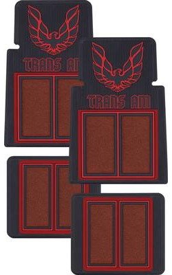 F74002 Floor Mat Set for 1969-92 Pontiac Trans Am