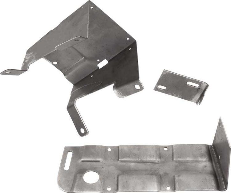 F869 8-Track Mounting Bracket Set for 1969-1972 Pontiac Firebird, Trans Am, GTO, LeMans