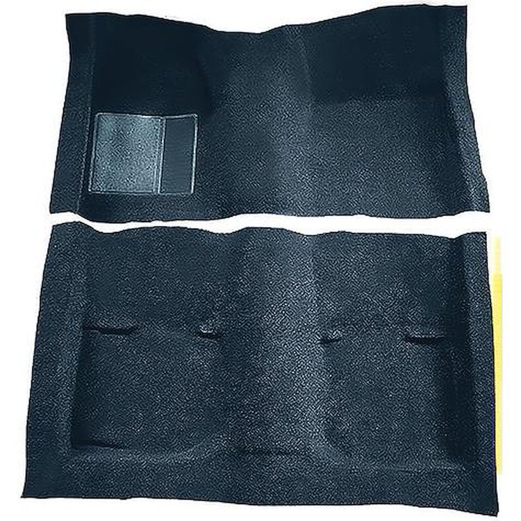 F91404B12 1969-70 Cougar Coupe; Passenger Area Nylon; Loop Carpet; w/ Mass Backing; Dark Blue