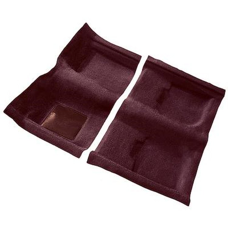 F9140515 1969-70 Cougar Convertible; Passenger Area Nylon; Loop Floor Carpet; Maroon