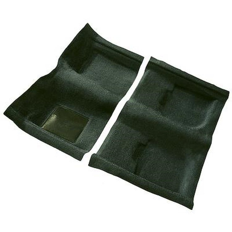 F9140539 1969-70 Cougar Convertible; Passenger Area Nylon; Loop Floor Carpet; Green