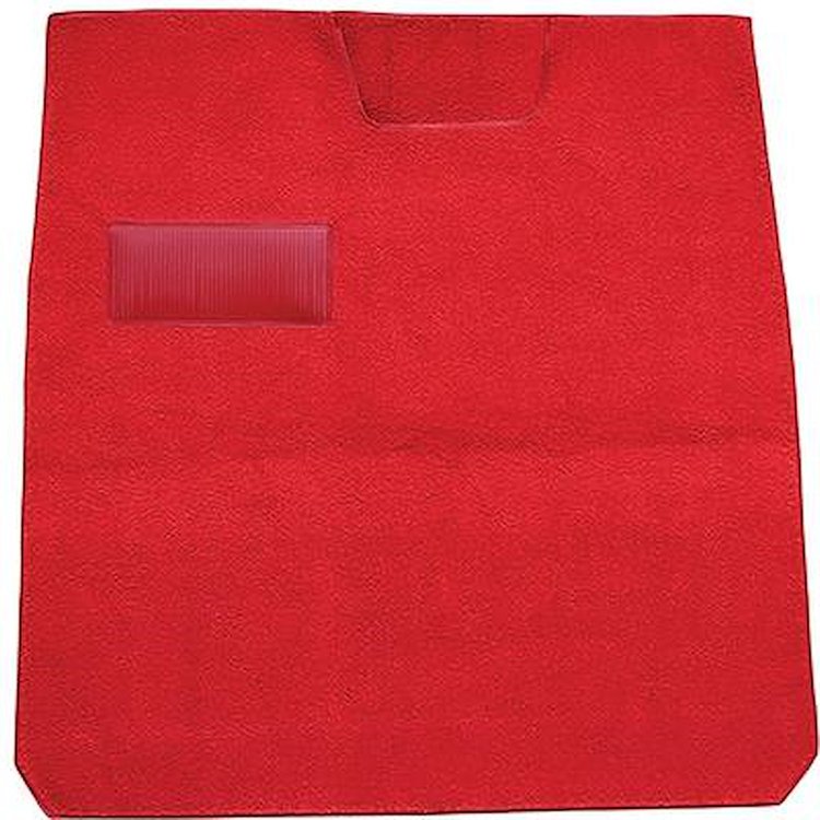 F9143502 1953-56 Ford F-100 w/ Low Tunnel; Cut & Sewn; Loop Carpet; Kit; Red