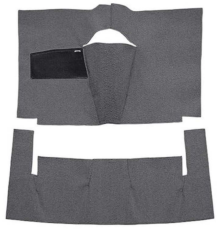 F9165747 1961 Galaxie Starliner/Sunliner 2-Door Hardtop/Convertible w/ Automatic/4-Speed - Cut & Sewn - Loop - Gunmetal Gray
