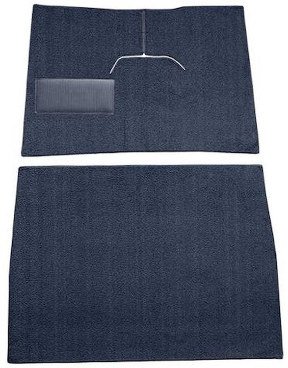F9169212 1948-52 Ford F1 w/ Low Tunnel; Cut & Sewn; Loop Carpet; Kit; Dark Blue