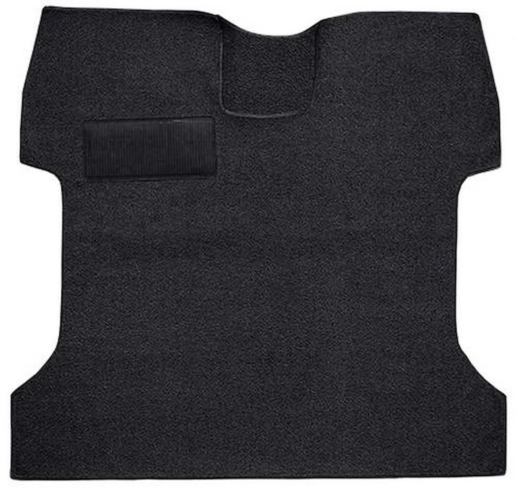 F9169501 1957-60 Ford F-100 w/ Low Tunnel; Cut & Sewn; Loop Carpet; Kit; Black