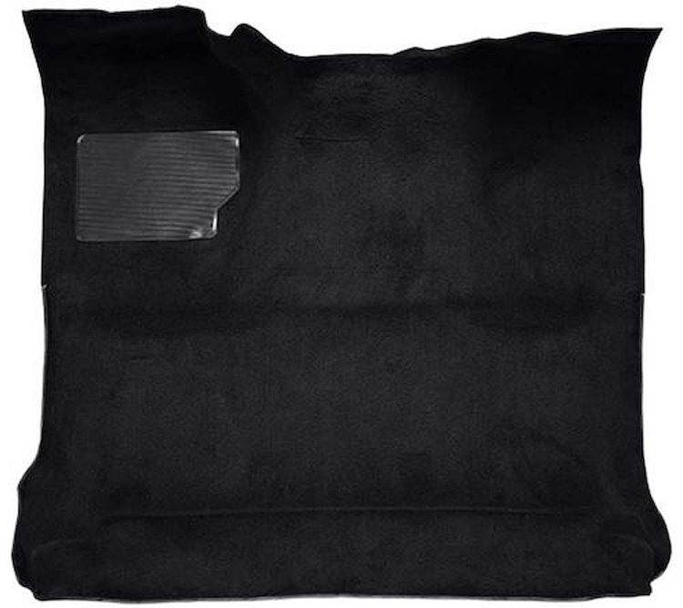 F9183201 1980-86 Ford F-Series Regular Cab w/ Low Tunnel; Molded; Cutpile Carpet; Kit; Black