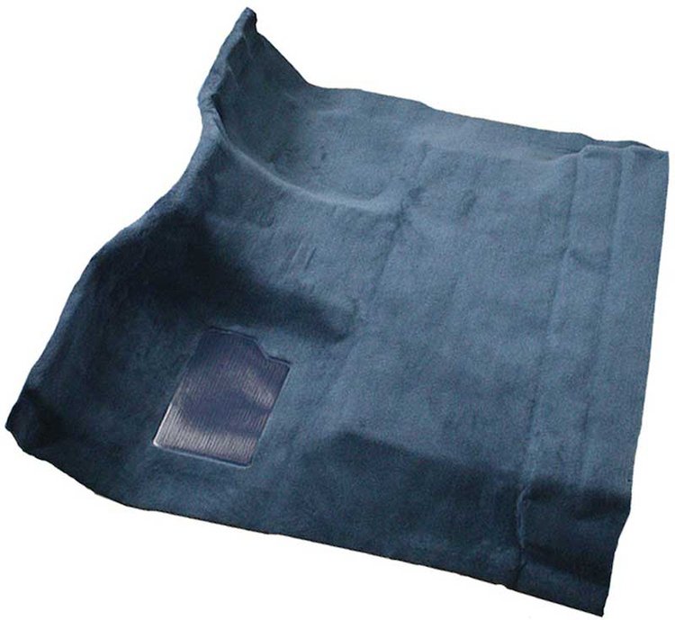 F9183212 1980-86 Ford F-Series Regular Cab w/ Low Tunnel; Molded; Cutpile Carpet; Kit; Regatta Blue