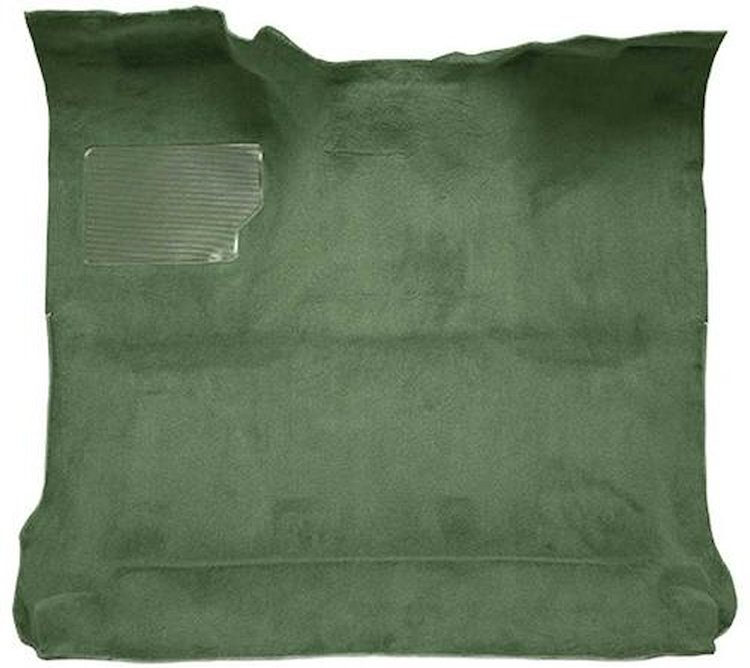F9183219 1980-86 Ford F-Series Regular Cab w/ Low Tunnel; Molded; Cutpile Carpet; Kit; Sage Green