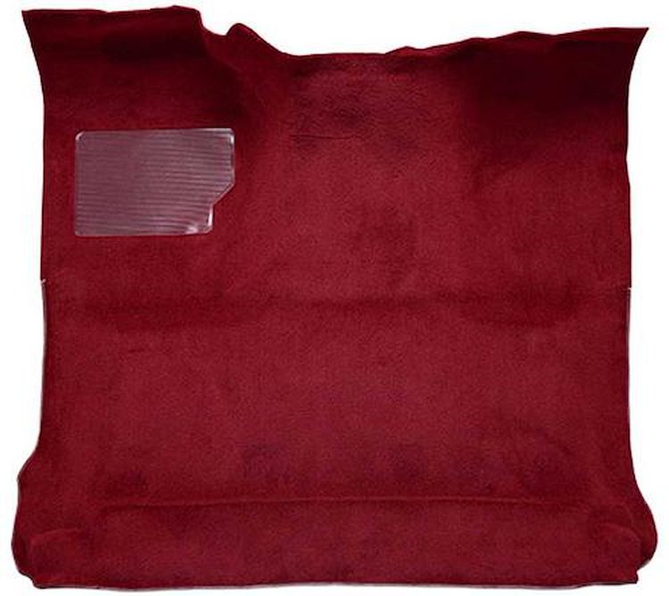 F9183221 1980-86 Ford F-Series Regular Cab w/ Low Tunnel; Molded; Cutpile Carpet; Kit; Oxblood