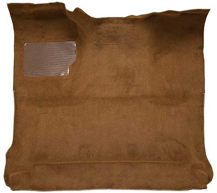 F9183224 1980-86 Ford F-Series Regular Cab w/ Low Tunnel; Molded; Cutpile Carpet; Kit; Saddle
