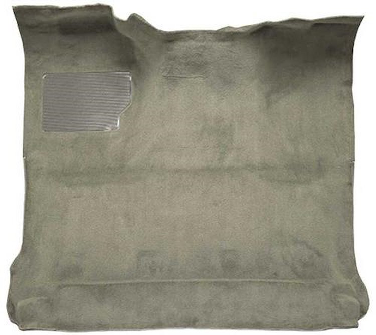 F9183225 1980-86 Ford F-Series Regular Cab w/ Low Tunnel; Molded; Cutpile Carpet; Kit; Medium Gray