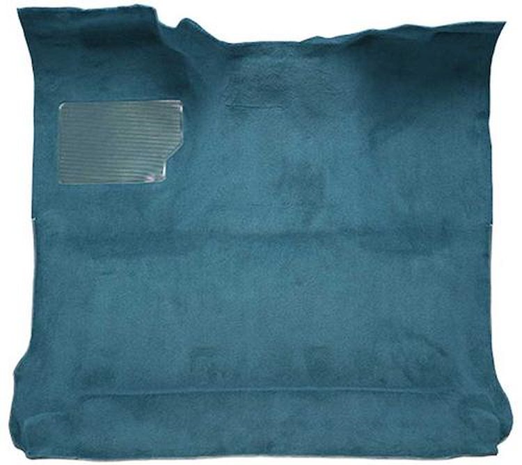 F9183231 1980-86 Ford F-Series Regular Cab w/ Low Tunnel; Molded; Cutpile Carpet; Kit; Blue