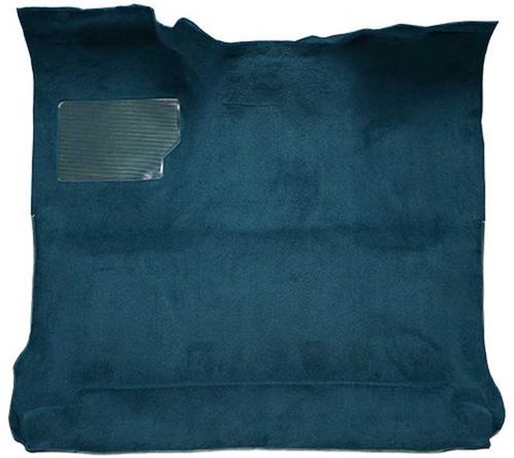 F9183253 1980-86 Ford F-Series Regular Cab w/ Low Tunnel; Molded; Cutpile Carpet; Kit; Dark Blue