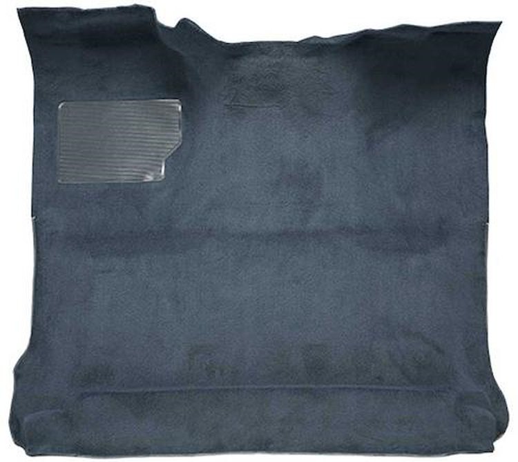 F9183263 1980-86 Ford F-Series Regular Cab w/ Low Tunnel; Molded; Cutpile Carpet; Kit; Crystal Blue