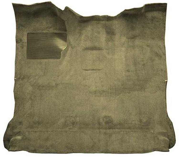 F9183305 1980-86 Ford F-Series Extra Cab w/ High Tunnel; Molded; Cutpile Carpet; Kit; Gold
