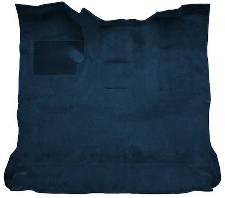 F9183312 1980-86 Ford F-Series Extra Cab w/ High Tunnel; Molded; Cutpile Carpet; Kit; Regatta Blue