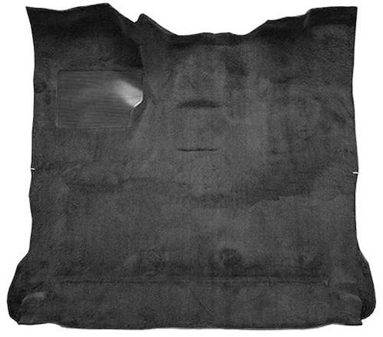 F9183333 1980-86 Ford F-Series Extra Cab w/ High Tunnel; Molded; Cutpile Carpet; Kit; Graphite