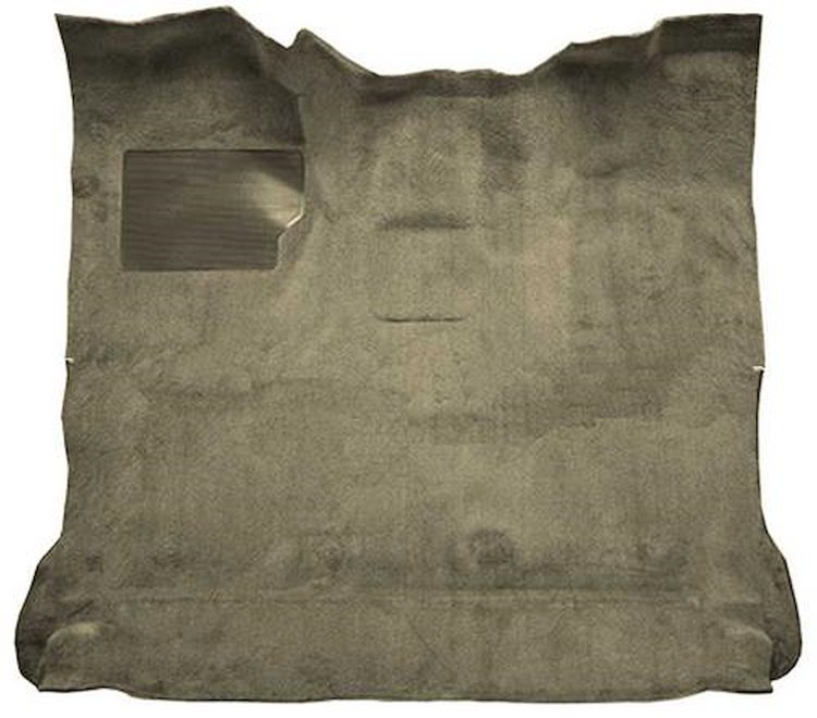F9183335 1980-86 Ford F-Series Extra Cab w/ High Tunnel; Molded; Cutpile Carpet; Kit; Desert Tan