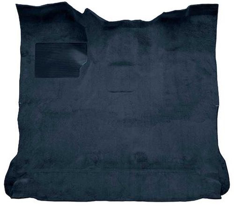 F9183370 1980-86 Ford F-Series Extra Cab w/ High Tunnel; Molded; Cutpile Carpet; Kit; Dark Blue