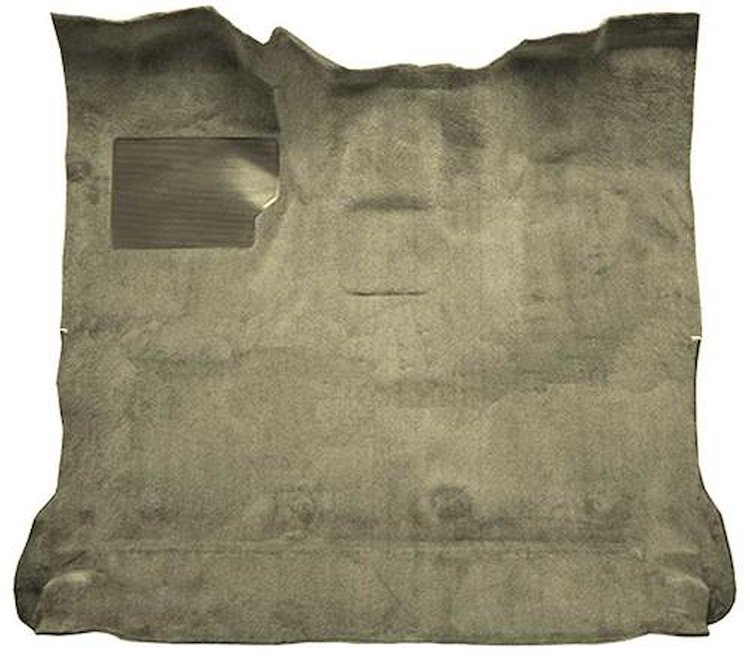 F9183391 1980-86 Ford F-Series Extra Cab w/ High Tunnel; Molded; Cutpile Carpet; Kit; Antelope/Light Neutral