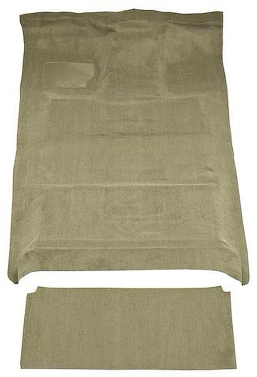 F9183535 1980-96 Ford F-Series Crew Cab w/ Low Tunnel; Molded; Cutpile Carpet; Kit; Desert Tan