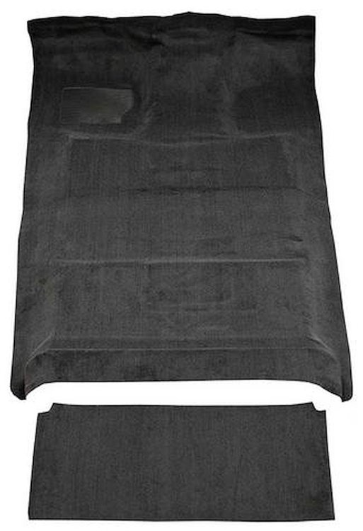 F9183578 1980-96 Ford F-Series Crew Cab w/ Low Tunnel; Molded; Cutpile Carpet; Kit; Ebony