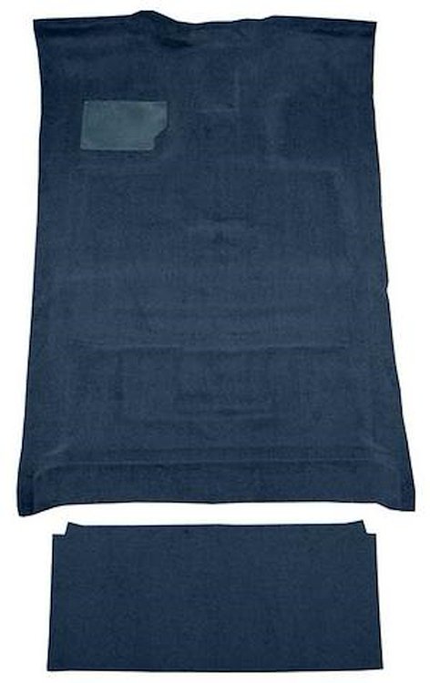 F9183612 1980-86 Ford F-Series Crew Cab w/ High Tunnel; Molded; Cutpile Carpet; Kit; Regatta Blue