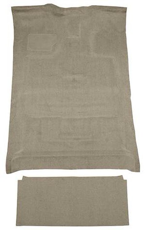 F9183635 1980-86 Ford F-Series Crew Cab w/ High Tunnel; Molded; Cutpile Carpet; Kit; Desert Tan