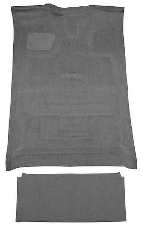 F9183647 1980-86 Ford F-Series Crew Cab w/ High Tunnel; Molded; Cutpile Carpet; Kit; Dark Gray