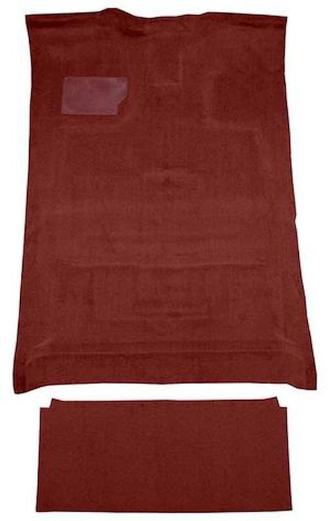 F9183658 1980-86 Ford F-Series Crew Cab w/ High Tunnel; Molded; Cutpile Carpet; Kit; Maple/Canyon