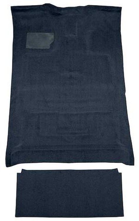 F9183670 1980-86 Ford F-Series Crew Cab w/ High Tunnel; Molded; Cutpile Carpet; Kit; Dark Blue
