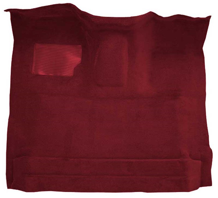 F9183715 Molded Cutpile Carpet Kit for 1987-96 Ford F-Series Regular Cab [Maroon]