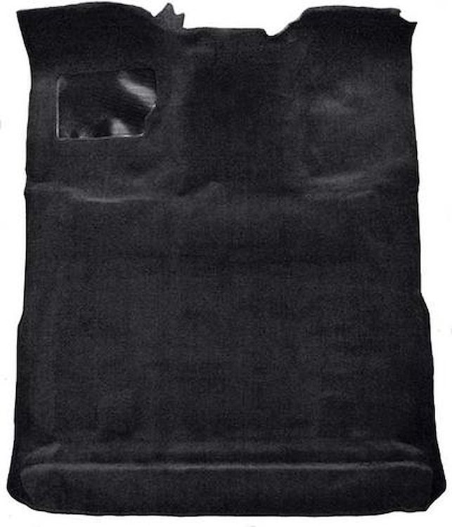 F9183801 1980-97 Ford F-Series Extra Cab w/ Low Tunnel; Molded; Cutpile Carpet; Kit; Black
