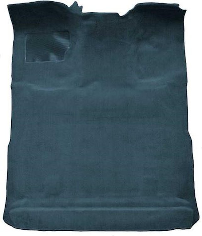 F9183804 1980-97 Ford F-Series Extra Cab w/ Low Tunnel; Molded; Cutpile Carpet; Kit; Federal Blue