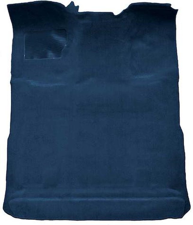 F9183808 1980-97 Ford F-Series Extra Cab w/ Low Tunnel; Molded; Cutpile Carpet; Kit; Blue