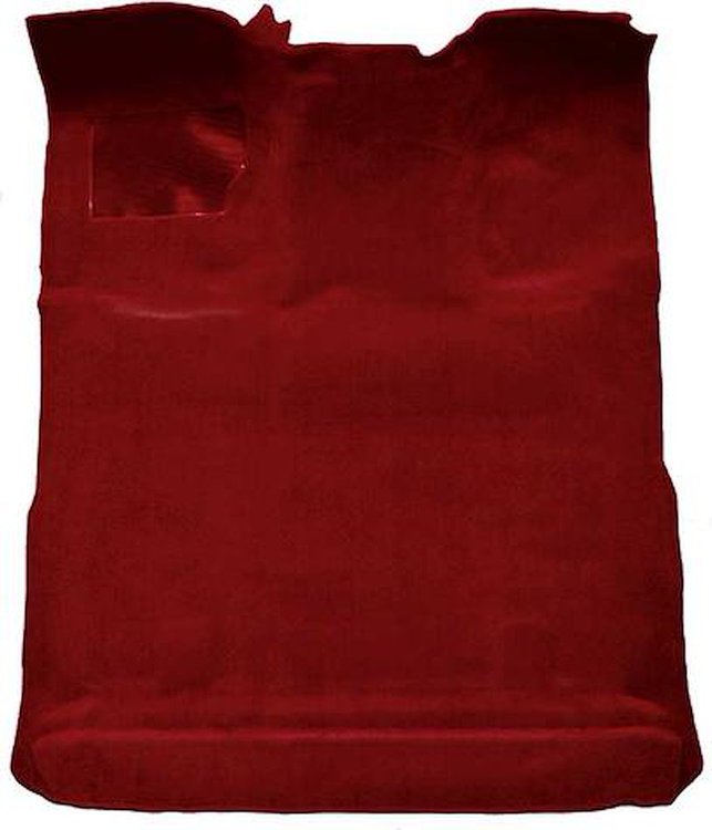 F9183821 1980-97 Ford F-Series Extra Cab w/ Low Tunnel; Molded; Cutpile Carpet; Kit; Oxblood