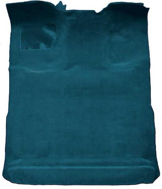F9183853 1980-97 Ford F-Series Extra Cab w/ Low Tunnel; Molded; Cutpile Carpet; Kit; Dark Blue