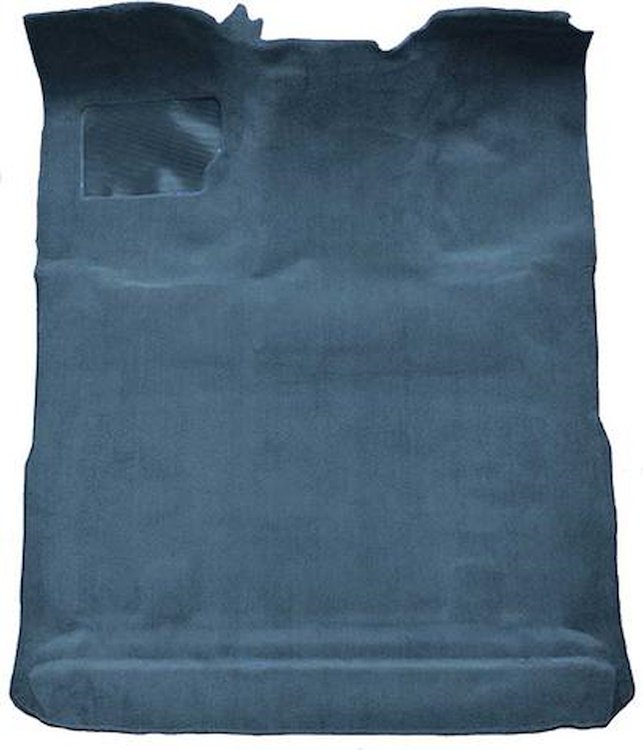 F9183863 1980-97 Ford F-Series Extra Cab w/ Low Tunnel; Molded; Cutpile Carpet; Kit; Crystal Blue