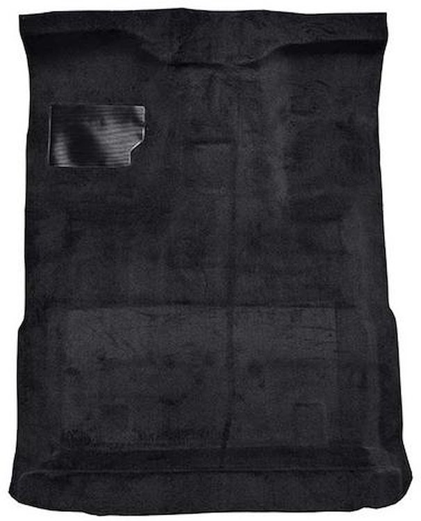 F9183901 1980-86 Ford F-Series Extra Cab w/ High Tunnel; Molded; Cutpile Carpet; Kit; Black