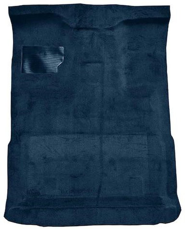 F9183912 1980-86 Ford F-Series Extra Cab w/ High Tunnel; Molded; Cutpile Carpet; Kit; Regatta Blue